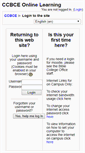 Mobile Screenshot of moodle.ccbce.com